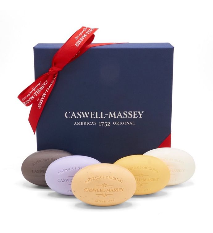 Caswell-massey Heritage Five-piece Bar Soap Set